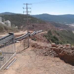 DSI Downhill Regenerative Overland Conveyor TB-27 for Los Filos, Goldcorp