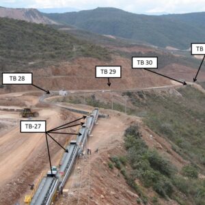 DSI Downhill Regenerative Overland Conveyor TB-30 for Los Filos, Goldcorp